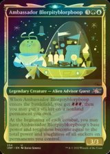 [FOIL] Ambassador Blorpityblorpboop (Showcase) 【ENG】 [UNF-Multi-U]