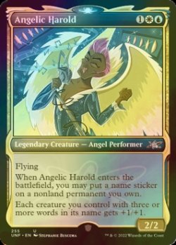 Photo1: [FOIL] Angelic Harold (Showcase) 【ENG】 [UNF-Multi-U]