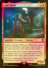 [FOIL] Amy Pond No.075 【ENG】 [WHO-Red-R]