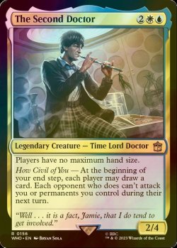 Photo1: [FOIL] The Second Doctor No.156 【ENG】 [WHO-Multi-R]