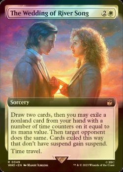 Photo1: [FOIL] The Wedding of River Song No.349 (Extended Art) 【ENG】 [WHO-White-R]
