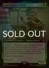 [FOIL] Ace, Fearless Rebel No.393 (Extended Art) 【ENG】 [WHO-Green-R]