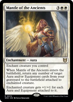 Photo1: Mantle of the Ancients 【ENG】 [WOC-White-R]