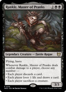Photo1: Rankle, Master of Pranks 【ENG】 [WOC-Black-R]