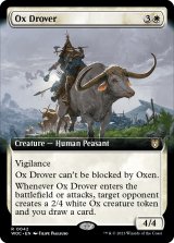 Ox Drover (Extended Art) 【ENG】 [WOC-White-R]