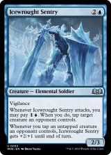 Icewrought Sentry 【ENG】 [WOE-Blue-U]