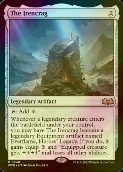 Photo1: [FOIL] The Irencrag 【ENG】 [WOE-Artifact-R]