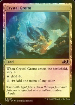 Photo1: [FOIL] Crystal Grotto 【ENG】 [WOE-Land-C]