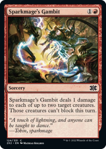 Photo1: Sparkmage's Gambit 【ENG】 [2X2-Red-C] (1)