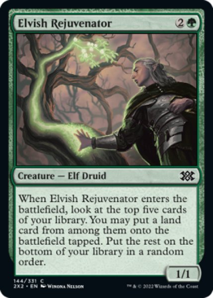 Photo1: Elvish Rejuvenator 【ENG】 [2X2-Green-C] (1)
