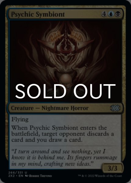 Photo1: Psychic Symbiont 【ENG】 [2X2-Multi-U] (1)