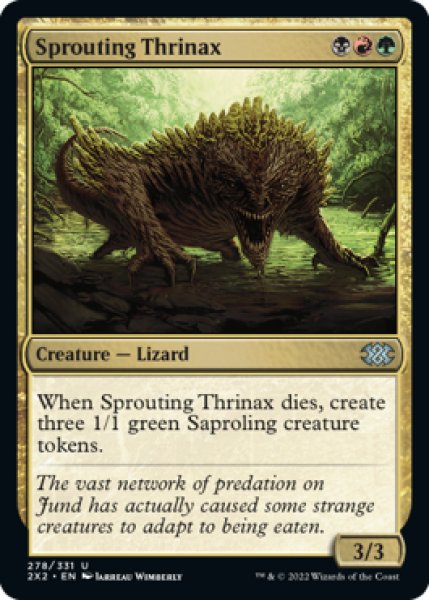Photo1: Sprouting Thrinax 【ENG】 [2X2-Multi-U] (1)
