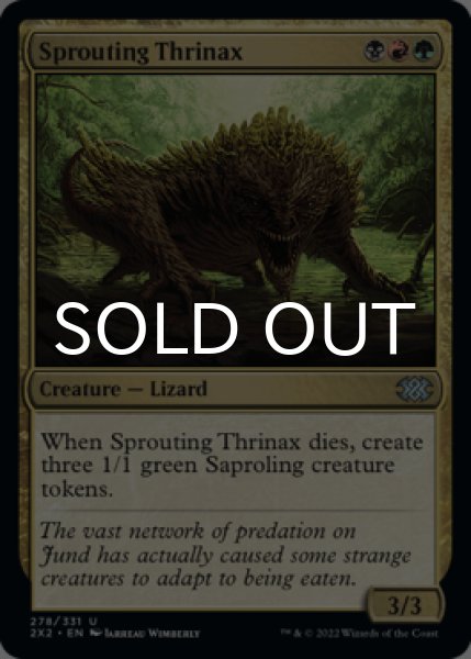 Photo1: Sprouting Thrinax 【ENG】 [2X2-Multi-U] (1)