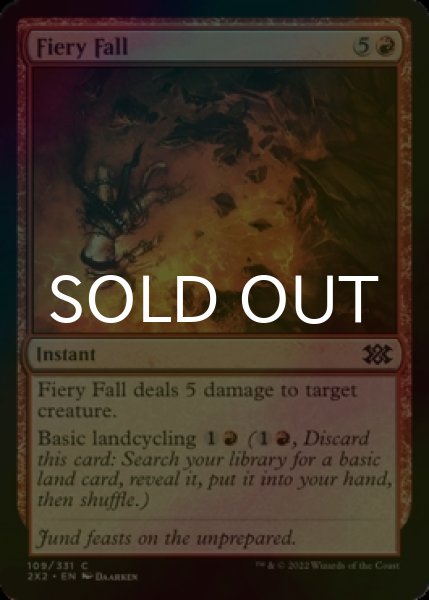Photo1: [FOIL] Fiery Fall 【ENG】 [2X2-Red-C] (1)