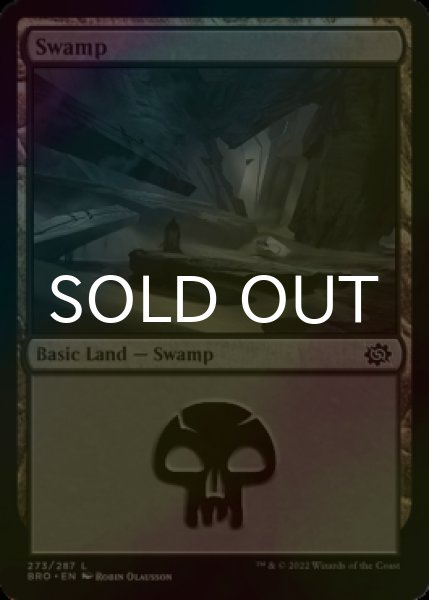 Photo1: [FOIL] Swamp No.273 【ENG】 [BRO-Land-C] (1)