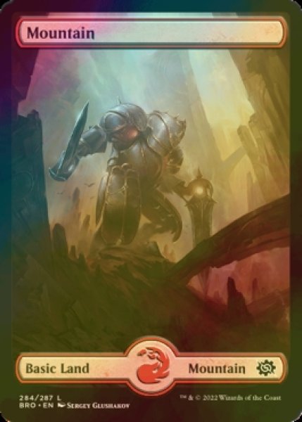 Photo1: [FOIL] Mountain No.284 (Full-Art) 【ENG】 [BRO-Land-C] (1)