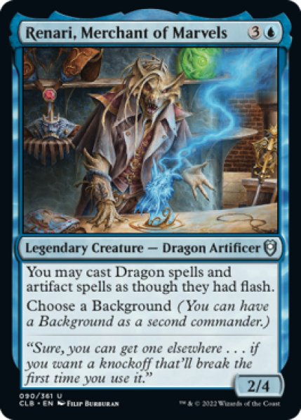 Photo1: Renari, Merchant of Marvels 【ENG】 [CLB-Blue-U] (1)