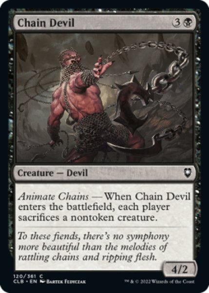 Photo1: Chain Devil 【ENG】 [CLB-Black-C] (1)