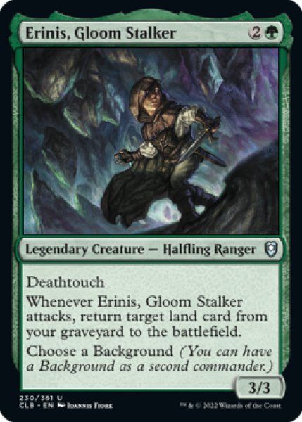 Photo1: Erinis, Gloom Stalker 【ENG】 [CLB-Green-U] (1)