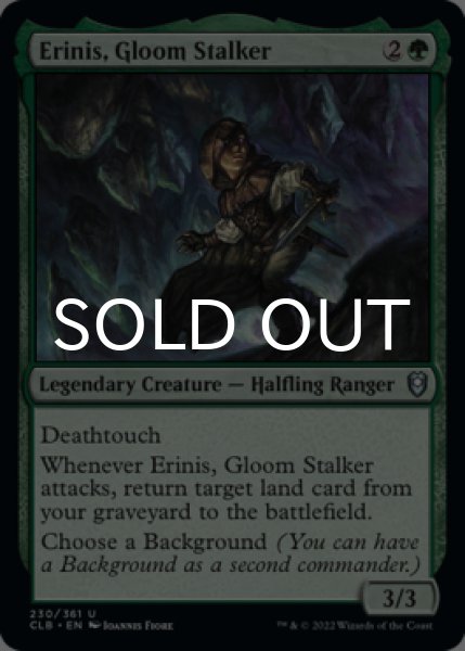 Photo1: Erinis, Gloom Stalker 【ENG】 [CLB-Green-U] (1)