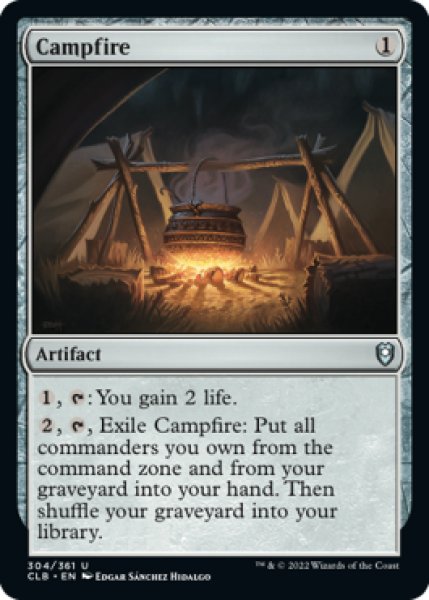 Photo1: Campfire 【ENG】 [CLB-Artifact-U] (1)