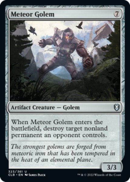 Photo1: Meteor Golem 【ENG】 [CLB-Artifact-U] (1)