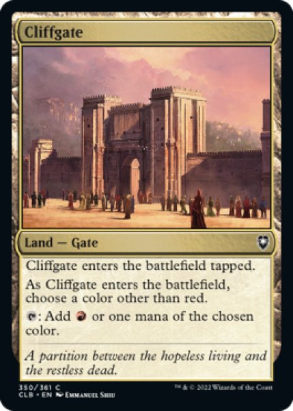 Photo1: Cliffgate 【ENG】 [CLB-Land-C] (1)