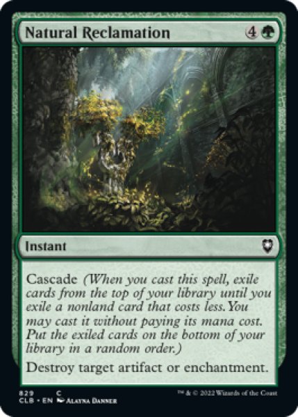Photo1: Natural Reclamation 【ENG】 [CLB-Green-C] (1)