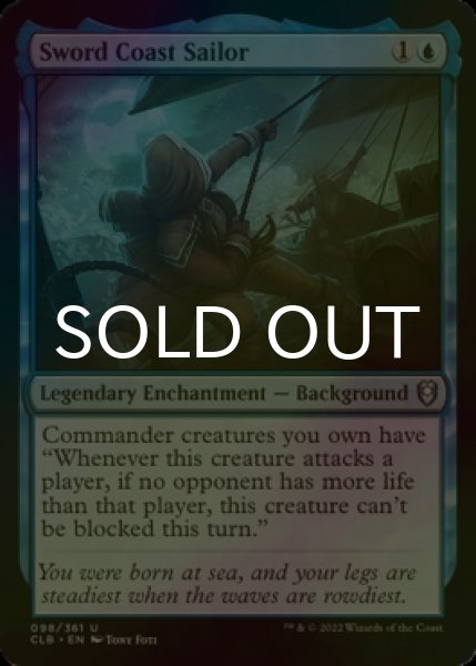 Photo1: [FOIL] Sword Coast Sailor 【ENG】 [CLB-Blue-U] (1)