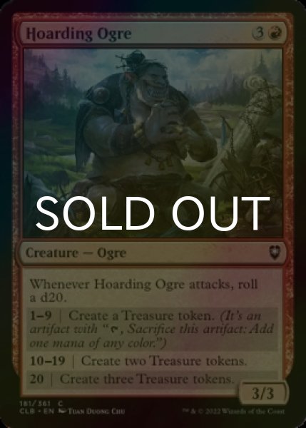 Photo1: [FOIL] Hoarding Ogre 【ENG】 [CLB-Red-C] (1)