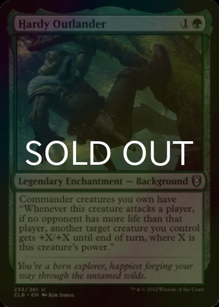 Photo1: [FOIL] Hardy Outlander 【ENG】 [CLB-Green-U] (1)