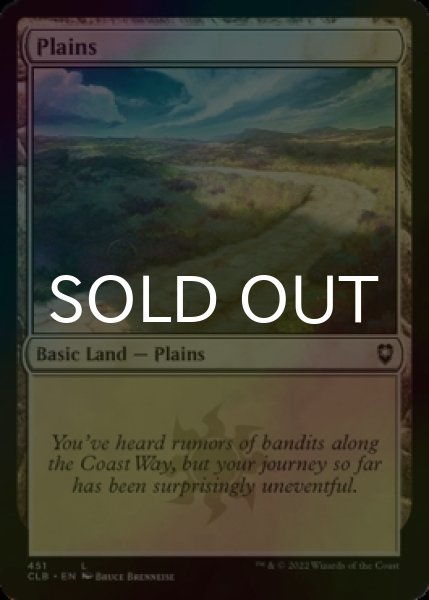 Photo1: [FOIL] Plains No.451 【ENG】 [CLB-Land-C] (1)
