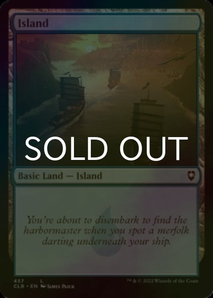 Photo1: [FOIL] Island No.457 【ENG】 [CLB-Land-C] (1)