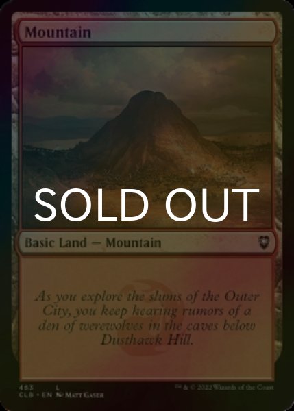 Photo1: [FOIL] Mountain No.463 【ENG】 [CLB-Land-C] (1)