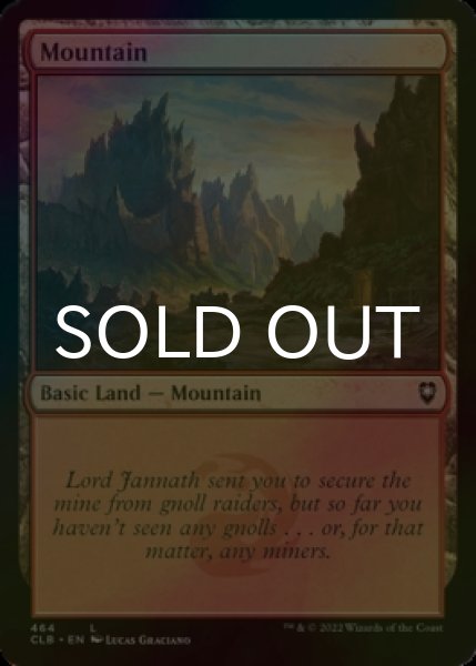 Photo1: [FOIL] Mountain No.464 【ENG】 [CLB-Land-C] (1)