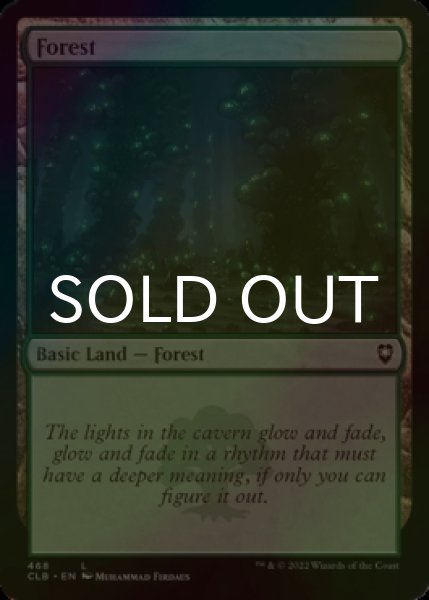 Photo1: [FOIL] Forest No.468 【ENG】 [CLB-Land-C] (1)