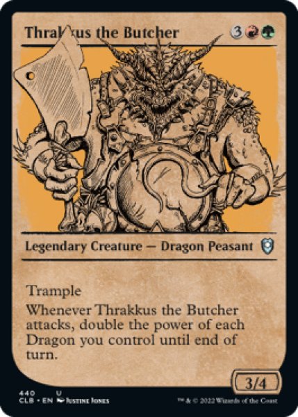 Photo1: Thrakkus the Butcher (Showcase) 【ENG】 [CLB-Multi-U] (1)
