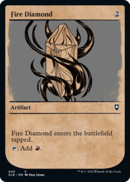 Photo1: Fire Diamond (Showcase) 【ENG】 [CLB-Artifact-C] (1)