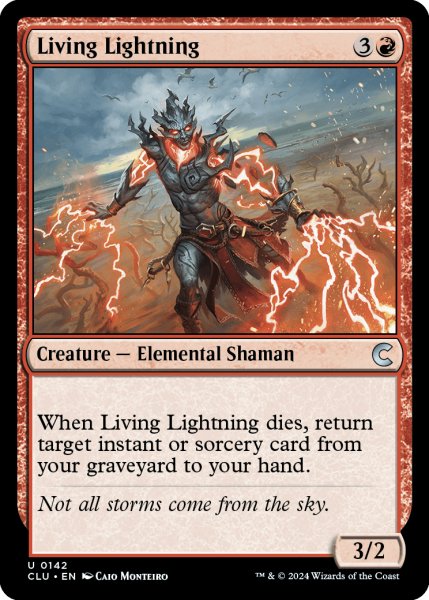 Photo1: Living Lightning 【ENG】 [CLU-Red-U] (1)
