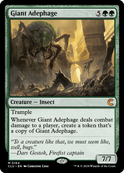 Photo1: Giant Adephage 【ENG】 [CLU-Green-MR] (1)