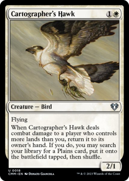 Photo1: Cartographer's Hawk 【ENG】 [CMM-White-U] (1)