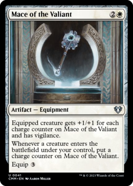 Photo1: Mace of the Valiant 【ENG】 [CMM-White-U] (1)