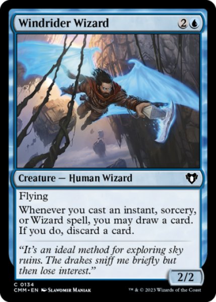 Photo1: Windrider Wizard 【ENG】 [CMM-Blue-C] (1)