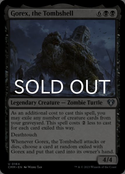 Photo1: Gorex, the Tombshell 【ENG】 [CMM-Black-U] (1)