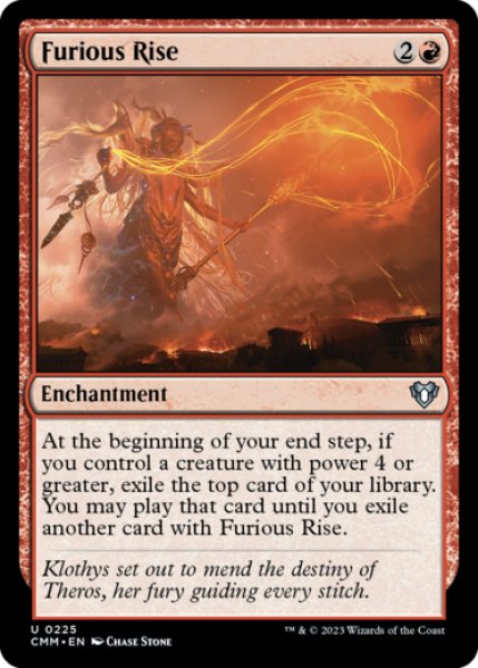Photo1: Furious Rise 【ENG】 [CMM-Red-U] (1)