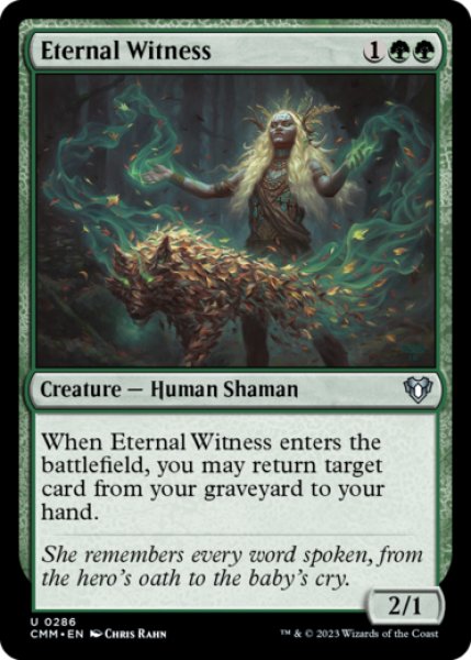 Photo1: Eternal Witness 【ENG】 [CMM-Green-U] (1)