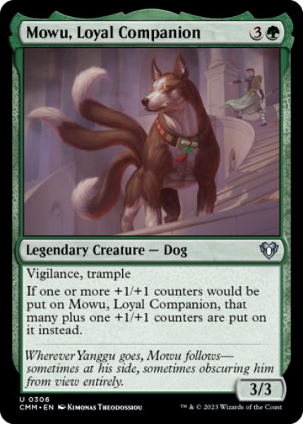 Photo1: Mowu, Loyal Companion 【ENG】 [CMM-Green-U] (1)