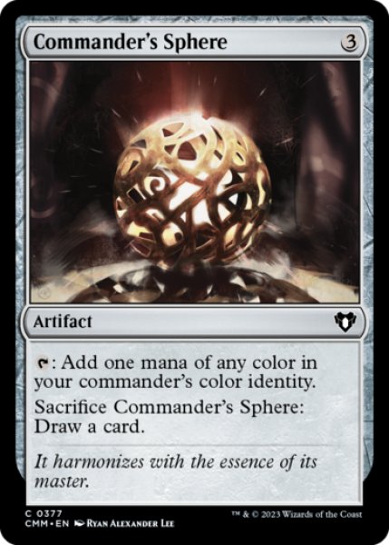 Photo1: Commander's Sphere 【ENG】 [CMM-Artifact-C] (1)
