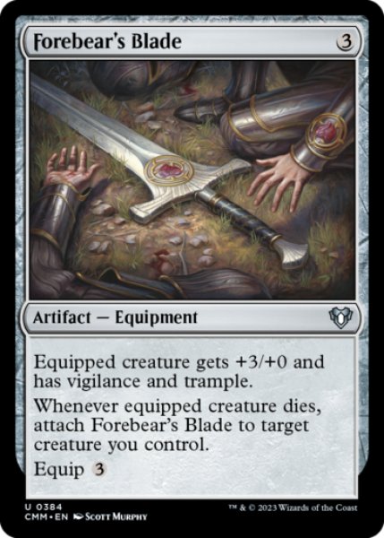 Photo1: Forebear's Blade 【ENG】 [CMM-Artifact-U] (1)