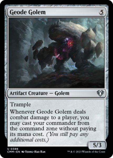 Photo1: Geode Golem 【ENG】 [CMM-Artifact-U] (1)